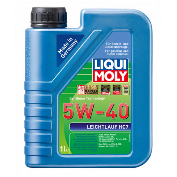 Ulei motor Liqui Moly Leichtlauf HC7 5W-40, 1L