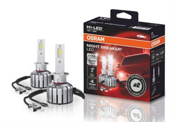 SET 2 BECURI LED H1 (CERTIFICAT RAR) 12V NB OSRAM