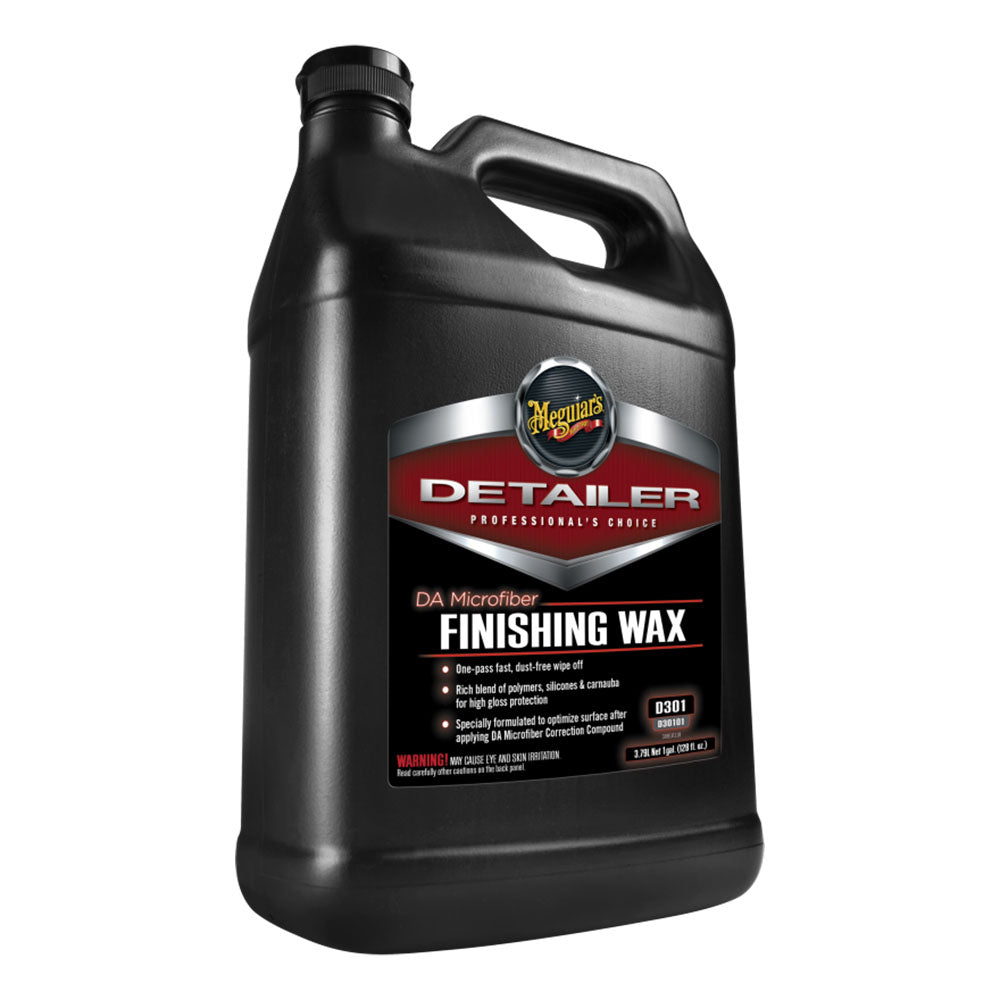 Ceara protectie, 3.78 L, Microfiber Finishing Wax - Meguiar's