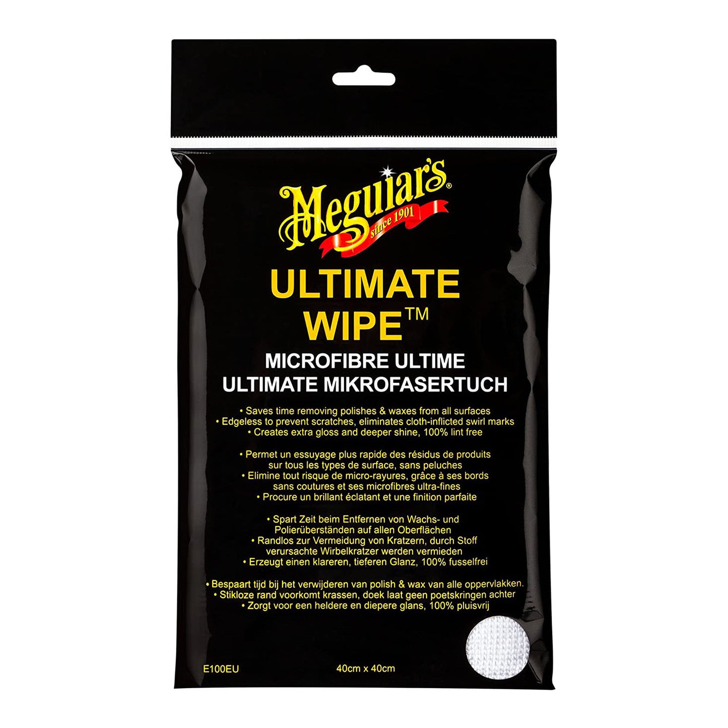 LAVETA MICROFIBRA ,MICROFIBRE WIPE MEGUIARS