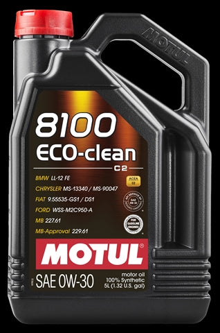Ulei motor Motul 8100 ECO‑CLEAN 0W‑30 5L