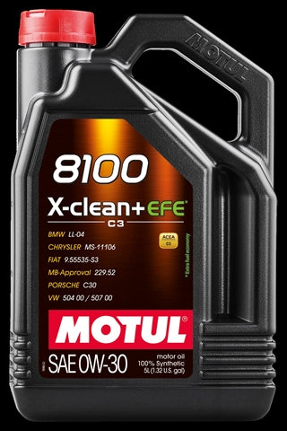 Ulei motor Motul 8100 X-Clean+ EFE 0W-30 5L