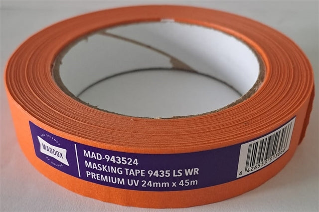 BANDA MASCARE PREMIUM UV 24MM X 45M - MADDOX
