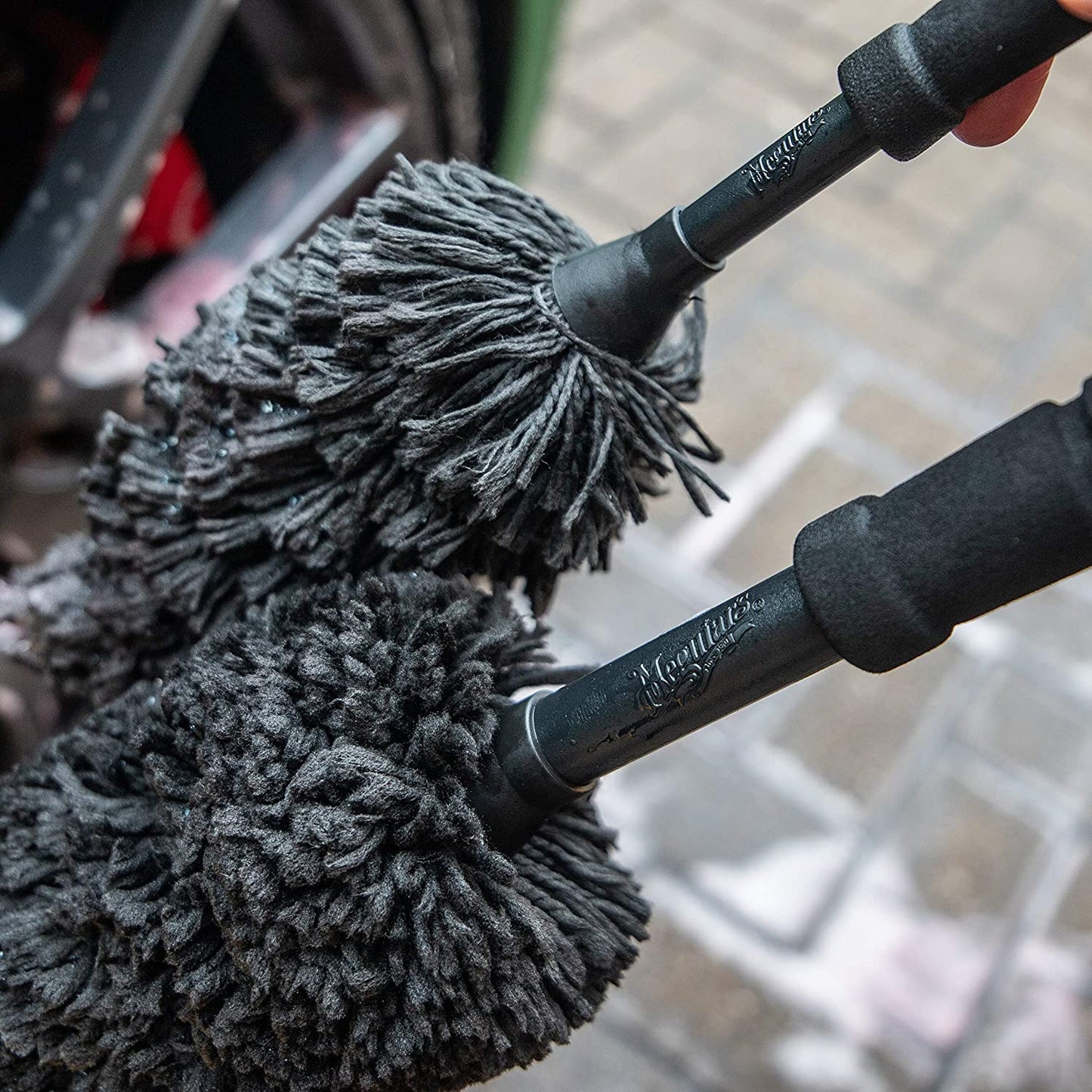 PERIE MARE CURATARE JANTE 1 BUC,SUPREME WHEEL BRUSH - LARGE MEGUIARS
