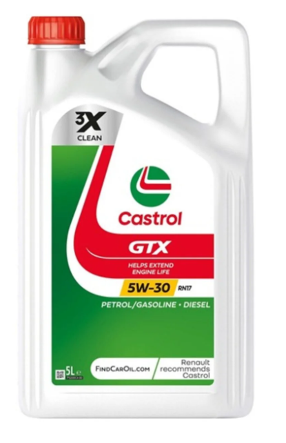 Ulei motor Castrol GTX 5W‑30 RN17 5L