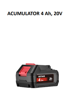 ACUMULATOR 4H, 20V – ROTAKE