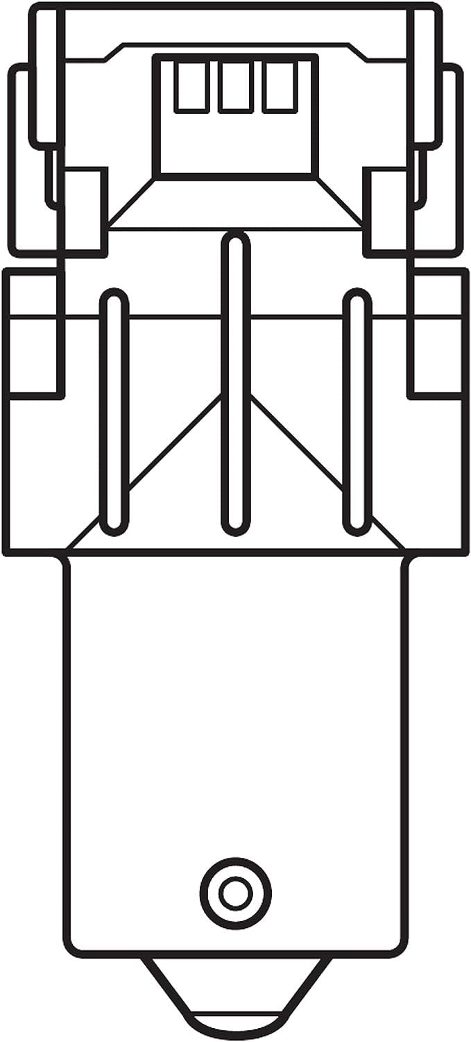 Set 2 Osram LED P21W 12V 6000K white (alb) blister