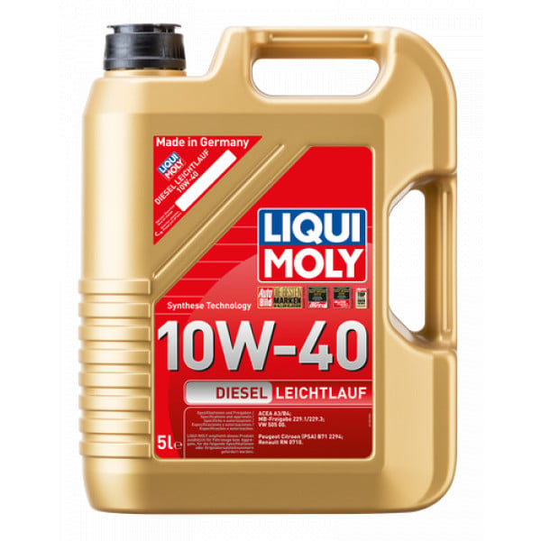 Ulei motor Liqui Moly Diesel Leichtlauf 10W-40,5L