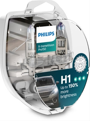 SET 2 BECURI H1 12V55W X-TREME VISION PRO150 (+150%) - PHILIPS