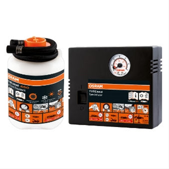KIT REPARAT PANA COMPRESOR+SOLUTIE ETANSARE AUTO - OSRAM
