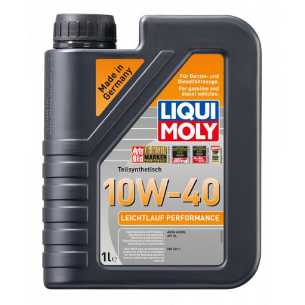 Ulei motor Liqui Moly Leichtlauf Performance 10W-40, 1L