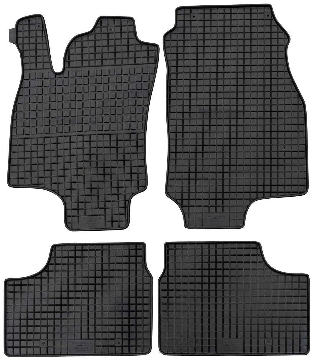 Set covorase cauciuc Opel Astra G 1998 - 2009