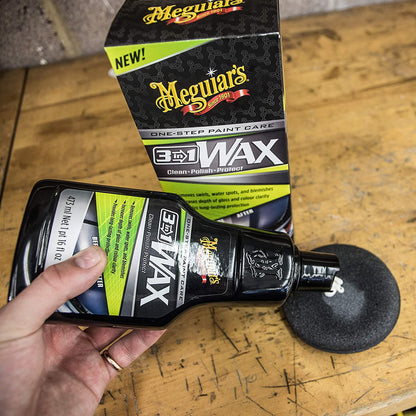KIT CEARA 3 IN 1 3-IN-1 WAX MEGUIARS