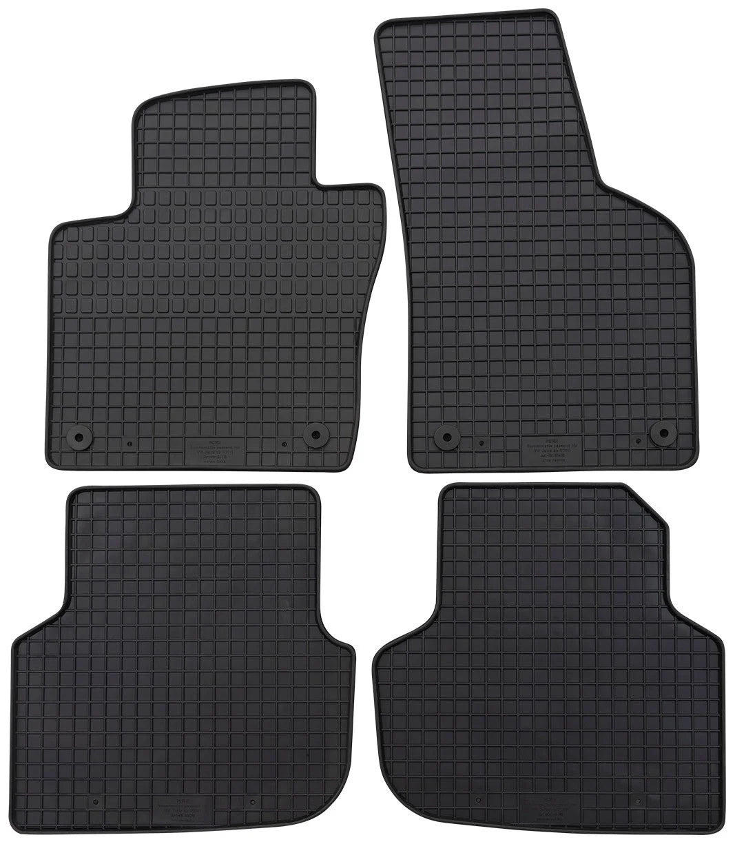 Set covorase cauciuc Volkswagen Jetta 2011 - 2019