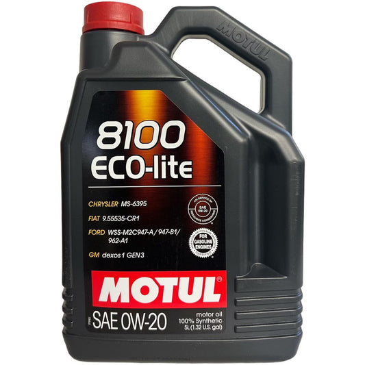 Ulei motor Motul 8100 Eco-Lite 0W-20 5L