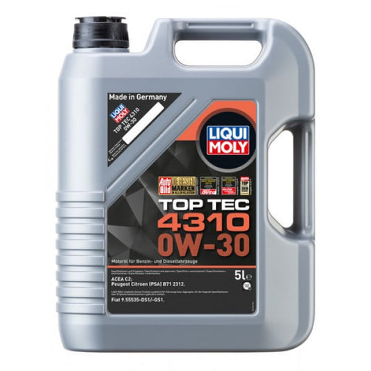 Ulei motor Liqui Moly Top Tec 4310 0W-30, 5L