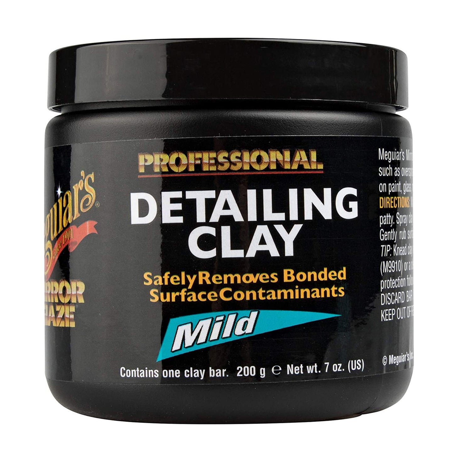 PLASTELINA CURATARE DEPUNERI SUPRAFETE MEDIE, 200 GR, CLAY MILD - MEGUIARS