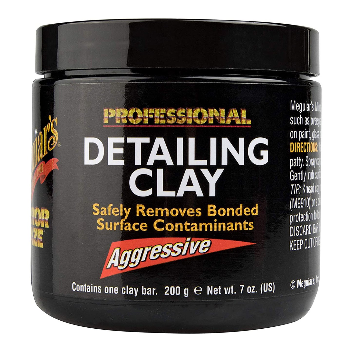 PLASTELINA CURATARE DEPUNERI SUPRAFETE AGRESIVA , 200 G,DETAILING CLAY - MEGUIARS