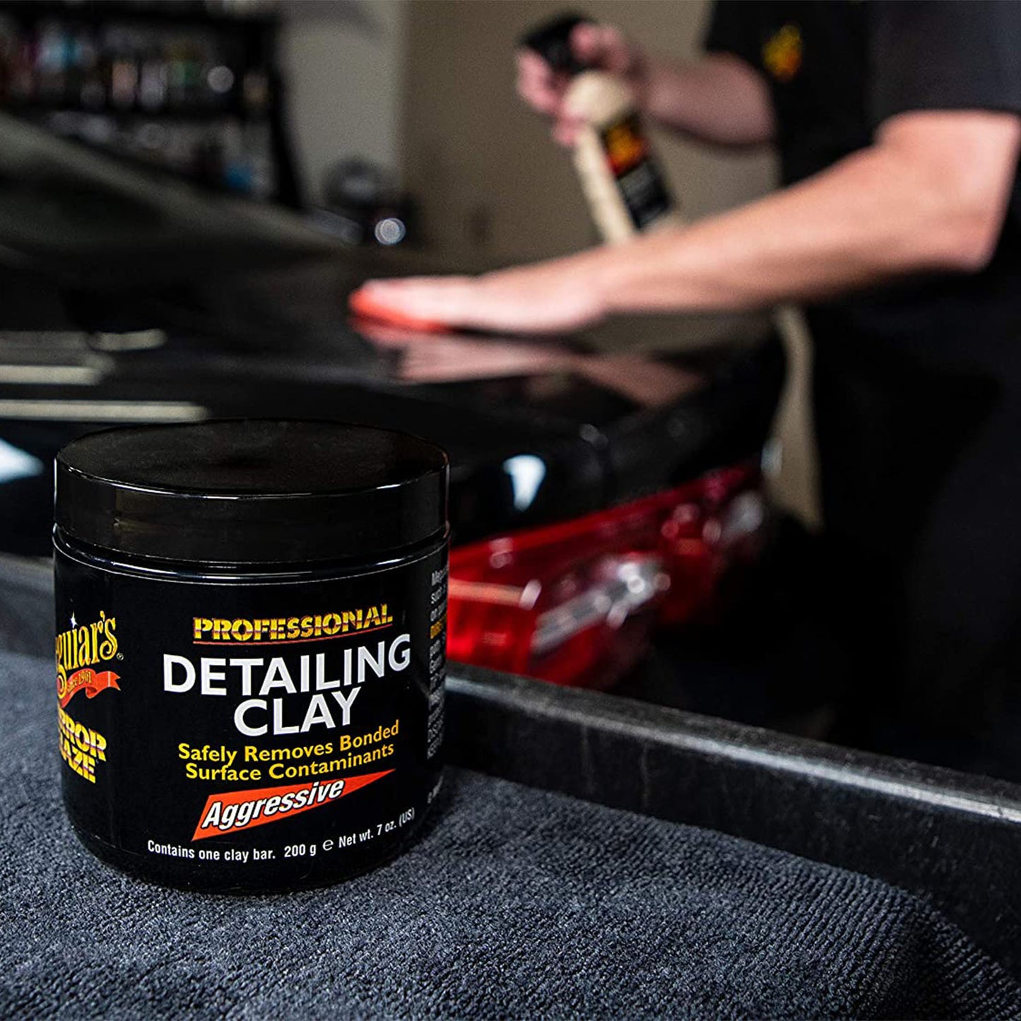 PLASTELINA CURATARE DEPUNERI SUPRAFETE AGRESIVA , 200 G,DETAILING CLAY - MEGUIARS