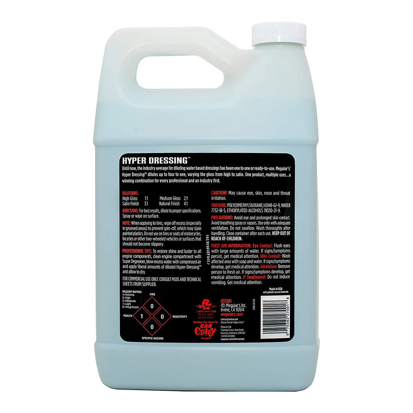 SOLUTIE INTRETINERE, 3.78 L - MEGUIARS