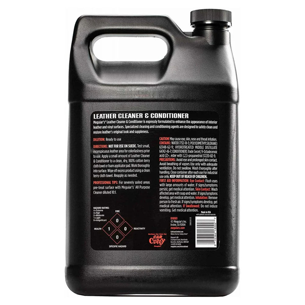 Solutie curatare piele, 3.78 L Leather Cleaner – Meguiar's