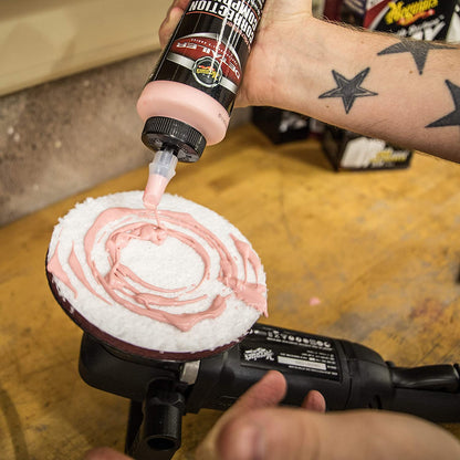 SET 2 BUC PAD POLISHARE CU MICROFIBRE ABRAZIV 5", 127 MM- MEGUIARS