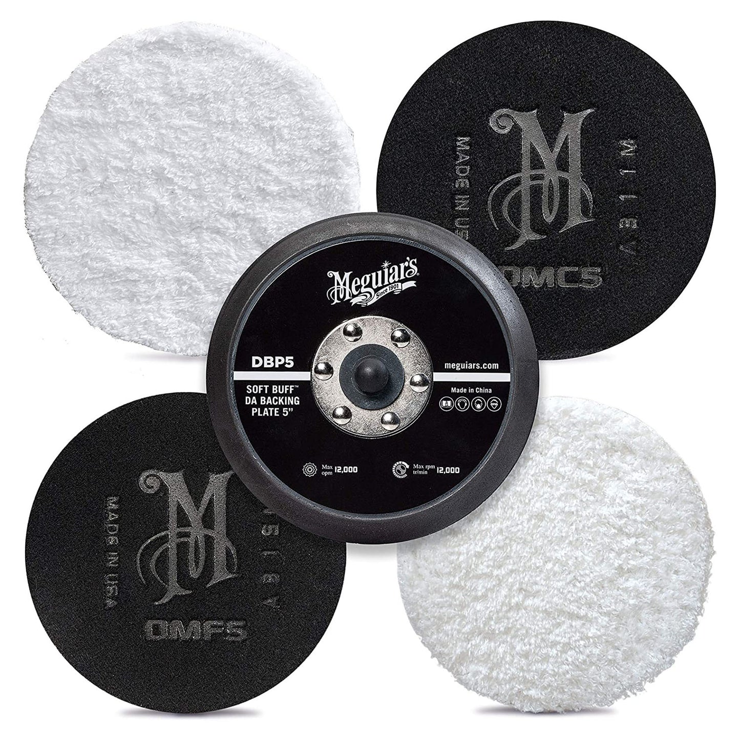 KIT POLISH DA MICROFIBER CORRECTION SYSTEM KIT 5 - MEGUIARS