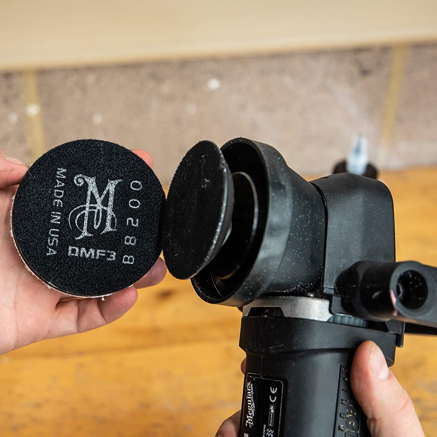 PAD POLISHARE CU MICROFIBRE FINISARE DE 3", 76 MM - MEGUIARS