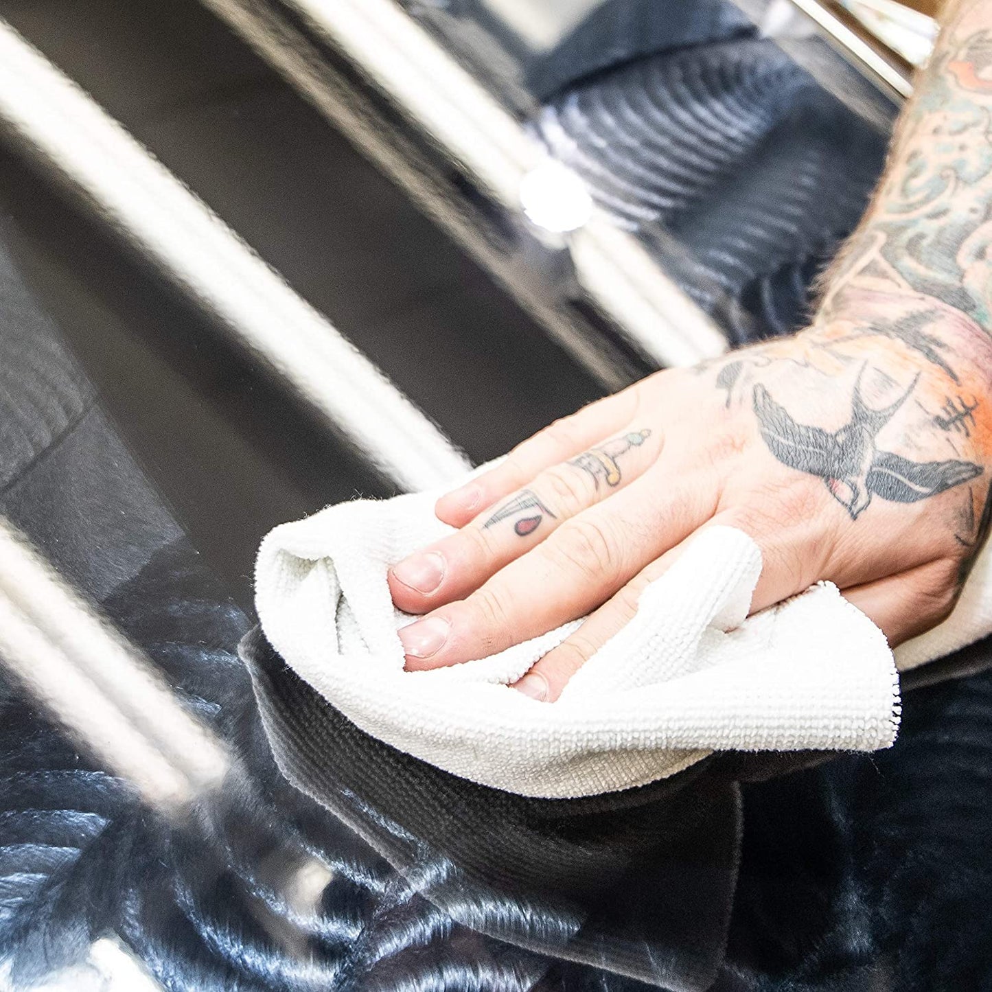 PAD POLISHARE CU MICROFIBRE FINISARE DE 3", 76 MM - MEGUIARS