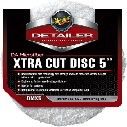SET 2 BUC DISC POLISH SEVER EXTRA ABRAZIV, 127 MM , XTRA CUT DISK 5 - MEGUIARS