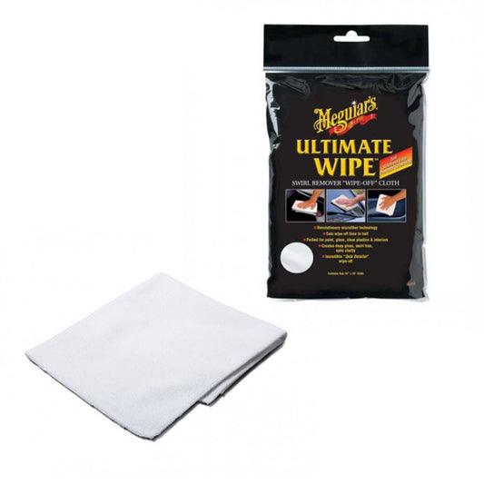 LAVETA ALB CURATAT POLISH DIN MICROFIBRA, 40X40 CM- MEGUIARS