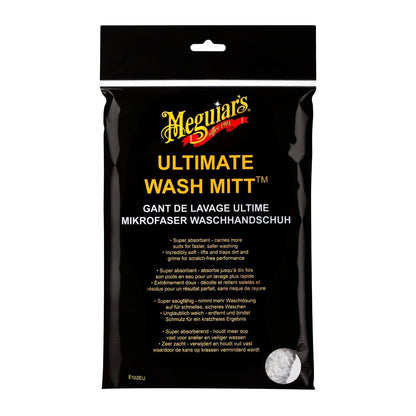 MANUSA SPALARE MICROFIBRA ,MICROFIBER WASH MITT MULTI LANGUAGE MEGUIARS