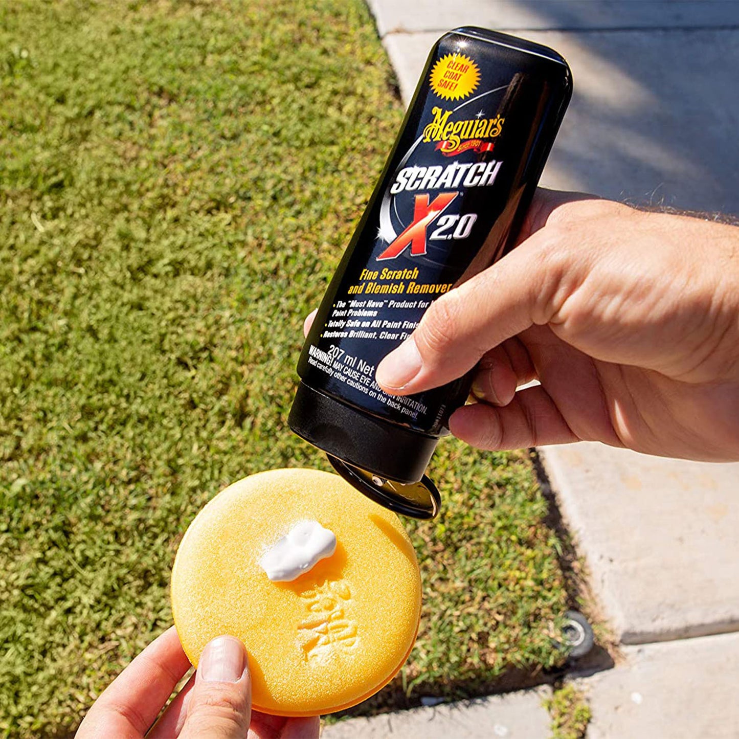 SOLUTIE INDEPARTAT ZGARIETURI FINE SI HOLOGRAME, 207 ML, SCRATCH X - MEGUIARS