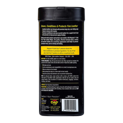 GOLD CLASS RICH LEATHER WIPES - MEGUIARS
