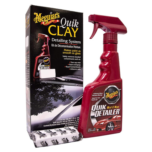 KIT DECONTAMINARE QUIK CLAY DETAILING SYSTEM -MEGUIARS