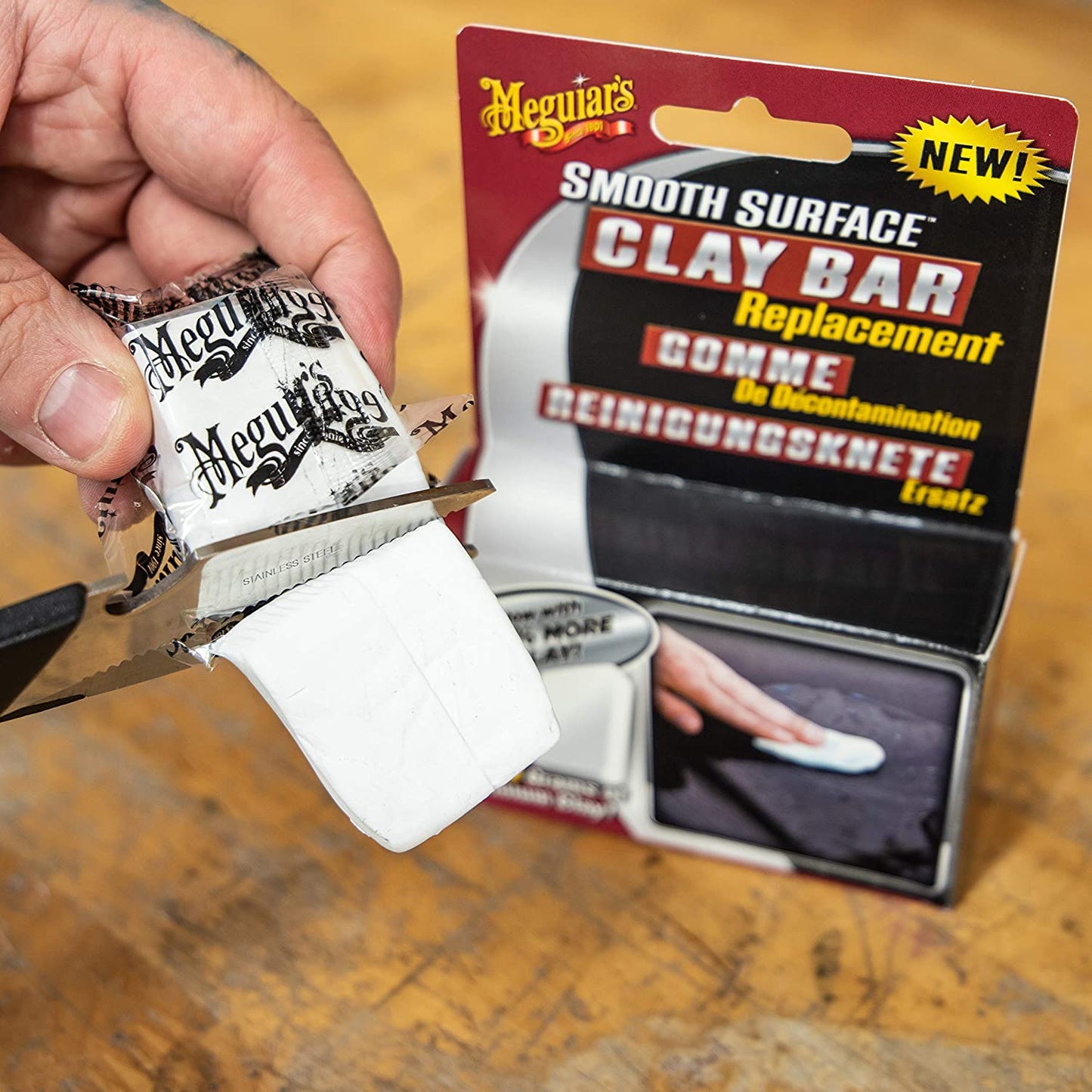 KIT DECONTAMINARE QUIK CLAY DETAILING SYSTEM -MEGUIARS