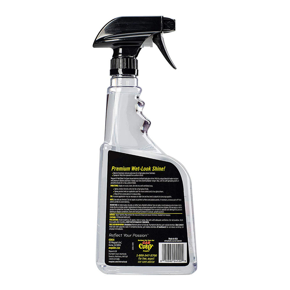 SOLUTIE CAUCIUCURI DUPA SPALARE, 710 ML, HOT SHINE TIRE SPRAY TRIGGER - MEGUIARS