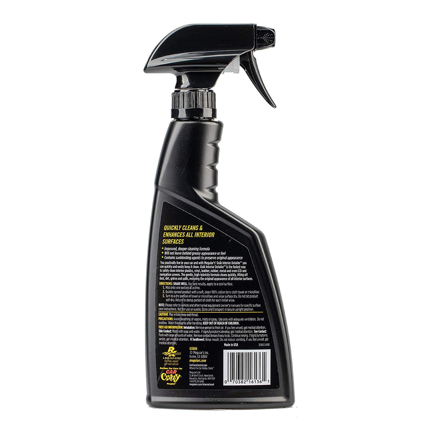 SOLUTIE CURATAT INTERIOR, 473 ML, QUIK DETAILER INTERIOR - MEGUIARS