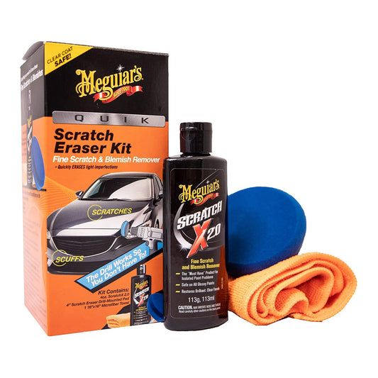KIT ELIMINARE ZGARIETURI QUIK SCRATCH ERASER KIT MEGUIARS