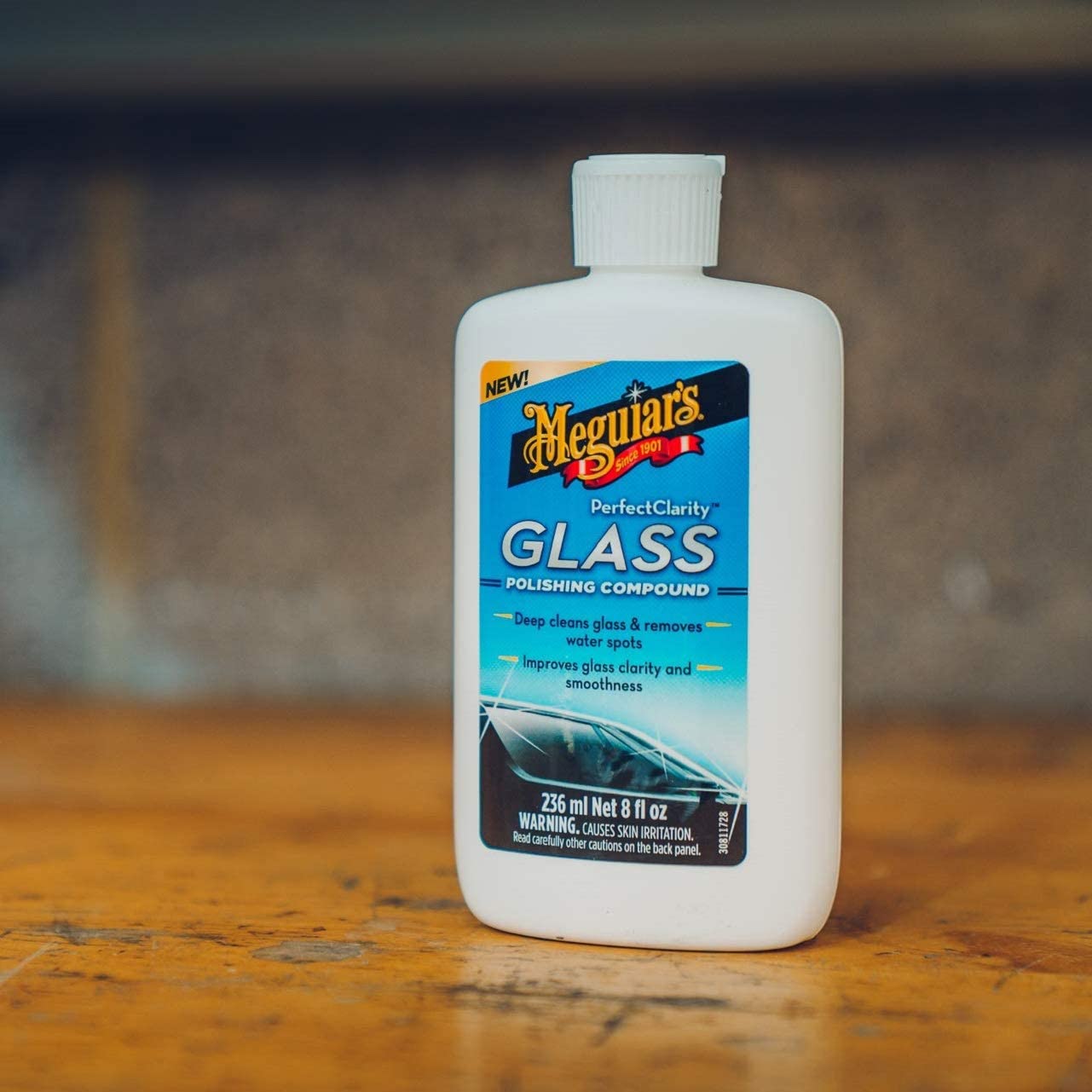 SOLUTIE POLISH, 235 ML, PERFECT CLARITY GLASS - MEGUIARS