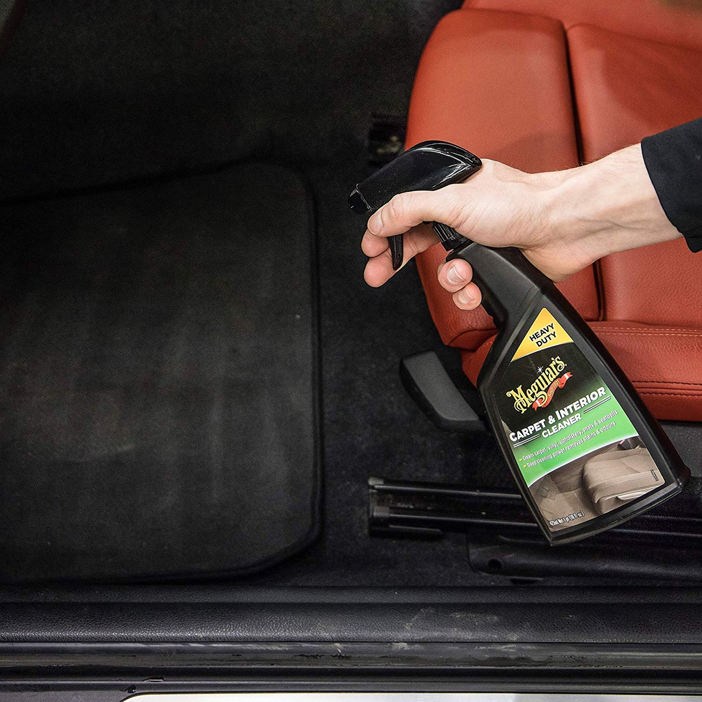SOLUTIE CURATAT INTERIOR SI COVORASE, 473 ML, CARPET INTERIOR CLEANER -EU- MEGUIARS