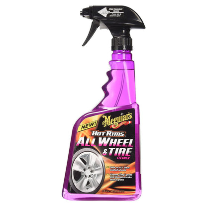 SOLUTIE CURATAT JANTE SI ANVELOPE, 710 ML, HOT RIMS ALL WHEEL CLEANER -MEGUIARS