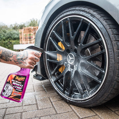 SOLUTIE CURATAT JANTE SI ANVELOPE, 710 ML, HOT RIMS ALL WHEEL CLEANER -MEGUIARS