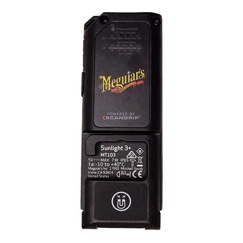 Lampa inspectie vopsea Sunlight 3+ – Meguiar's