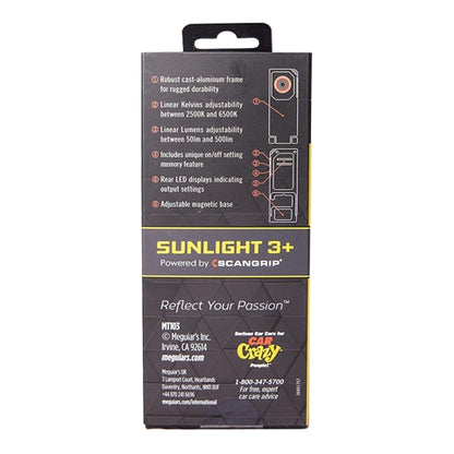 Lampa inspectie vopsea Sunlight 3+ – Meguiar's