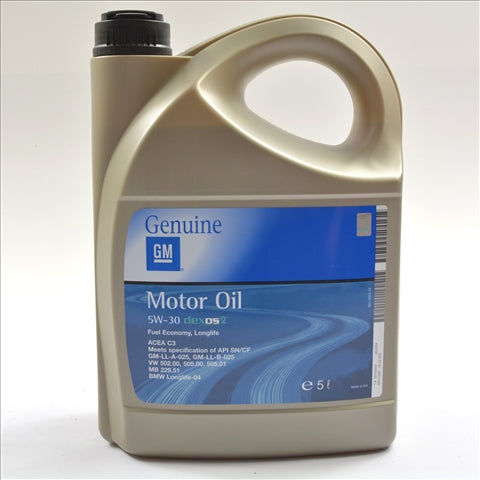 Ulei motor Opel GM Dexos2 5W-30 5L