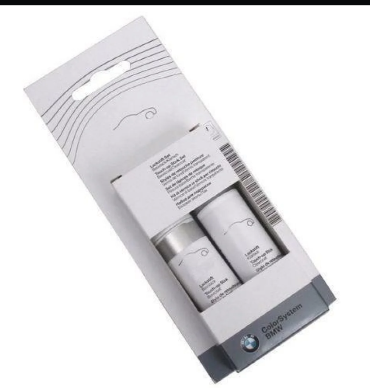 TOUCH-UP STICK SET - SOPHISTOGRAU METALLIC - 2 X 12ML A90/B90 - O.E. BMW