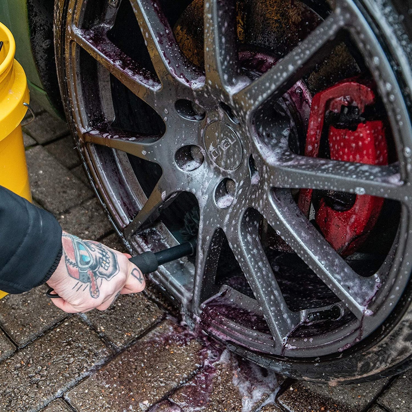 PERIE MARE CURATARE JANTE 1 BUC,SUPREME WHEEL BRUSH - LARGE MEGUIARS