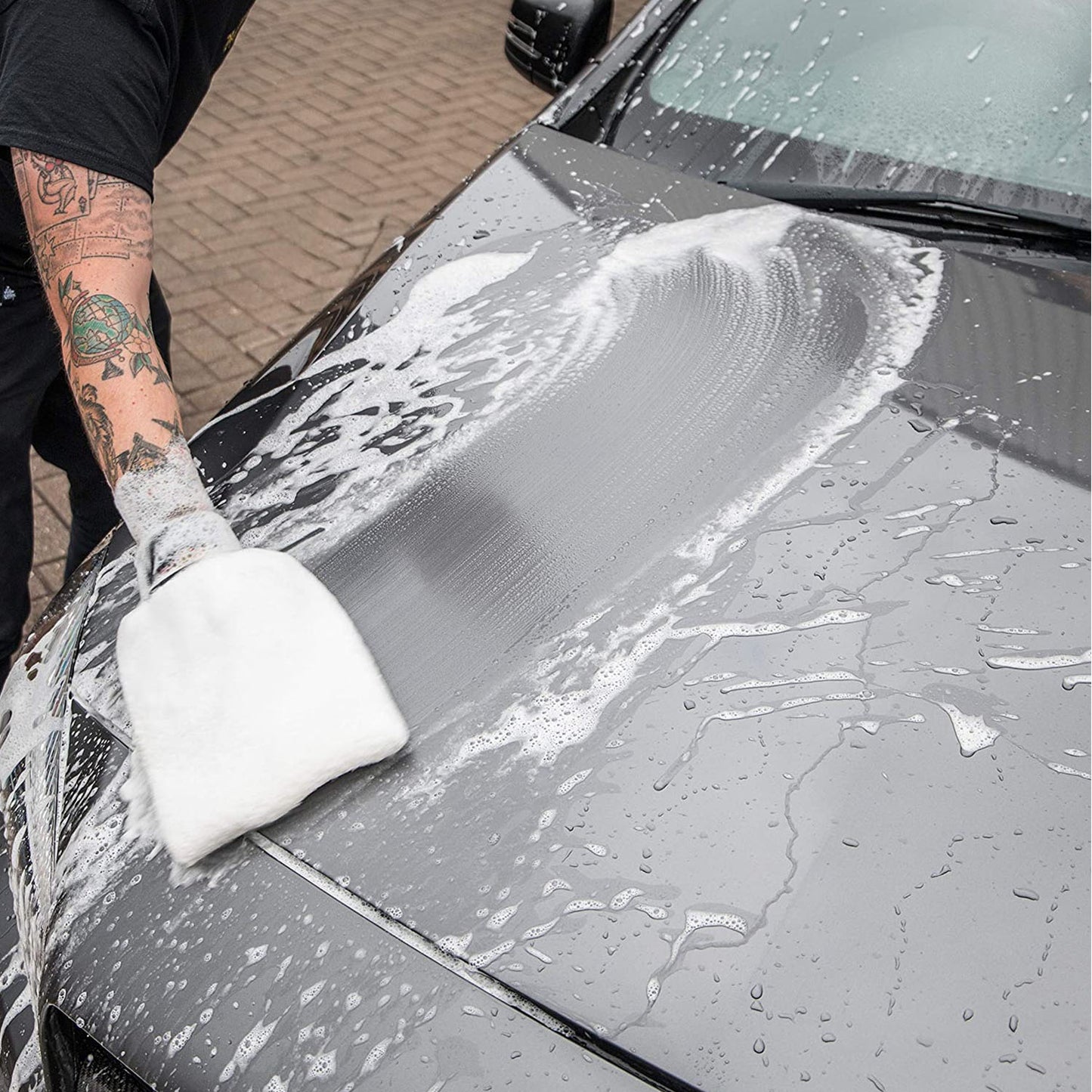 LAVETA ABSORBANT, 20 x 25 CM, ULTRA PLUSH WASH MITT - MEGUIARS