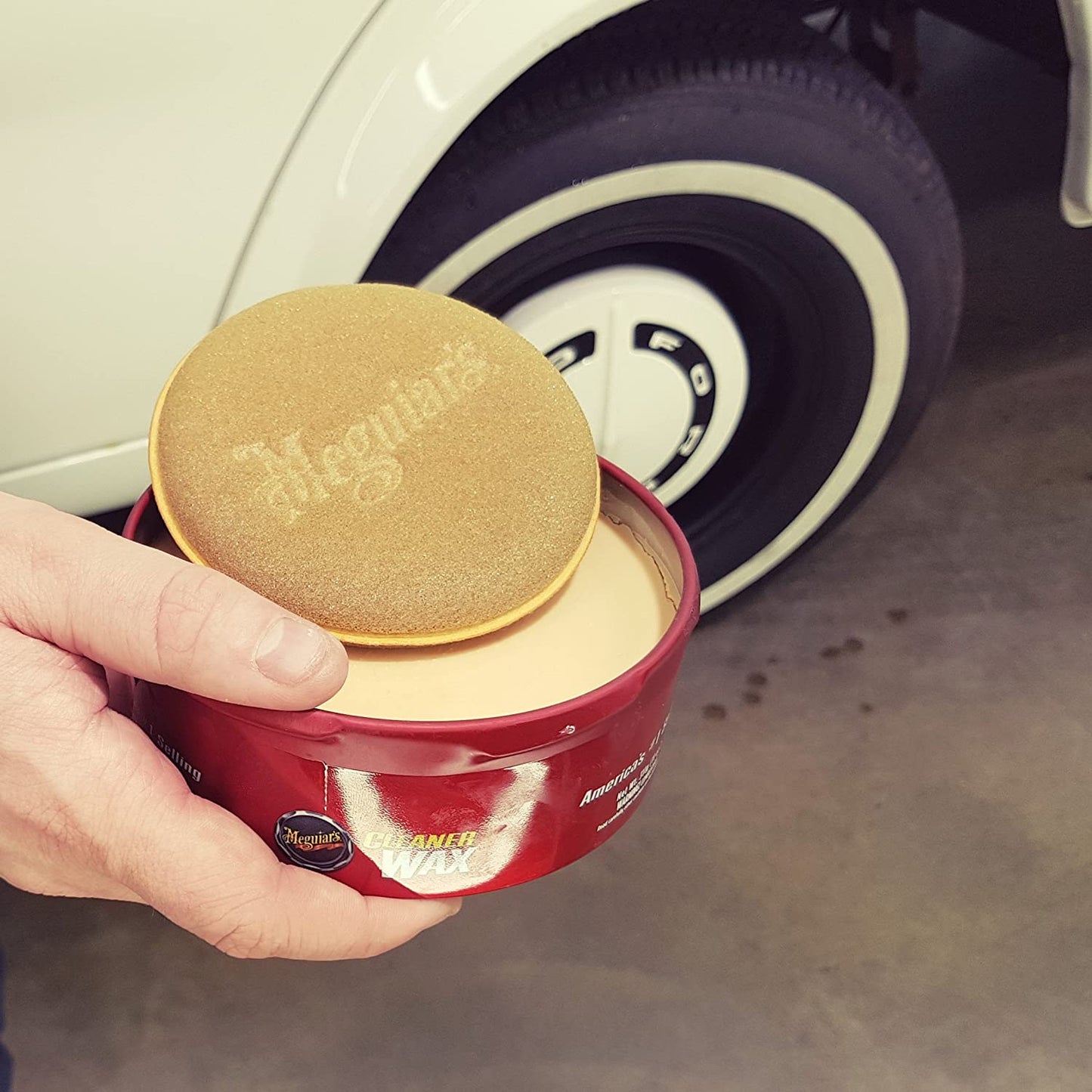 BURETE APLICATOR POLISH, 10,2 CM,2 BUC - MEGUIARS